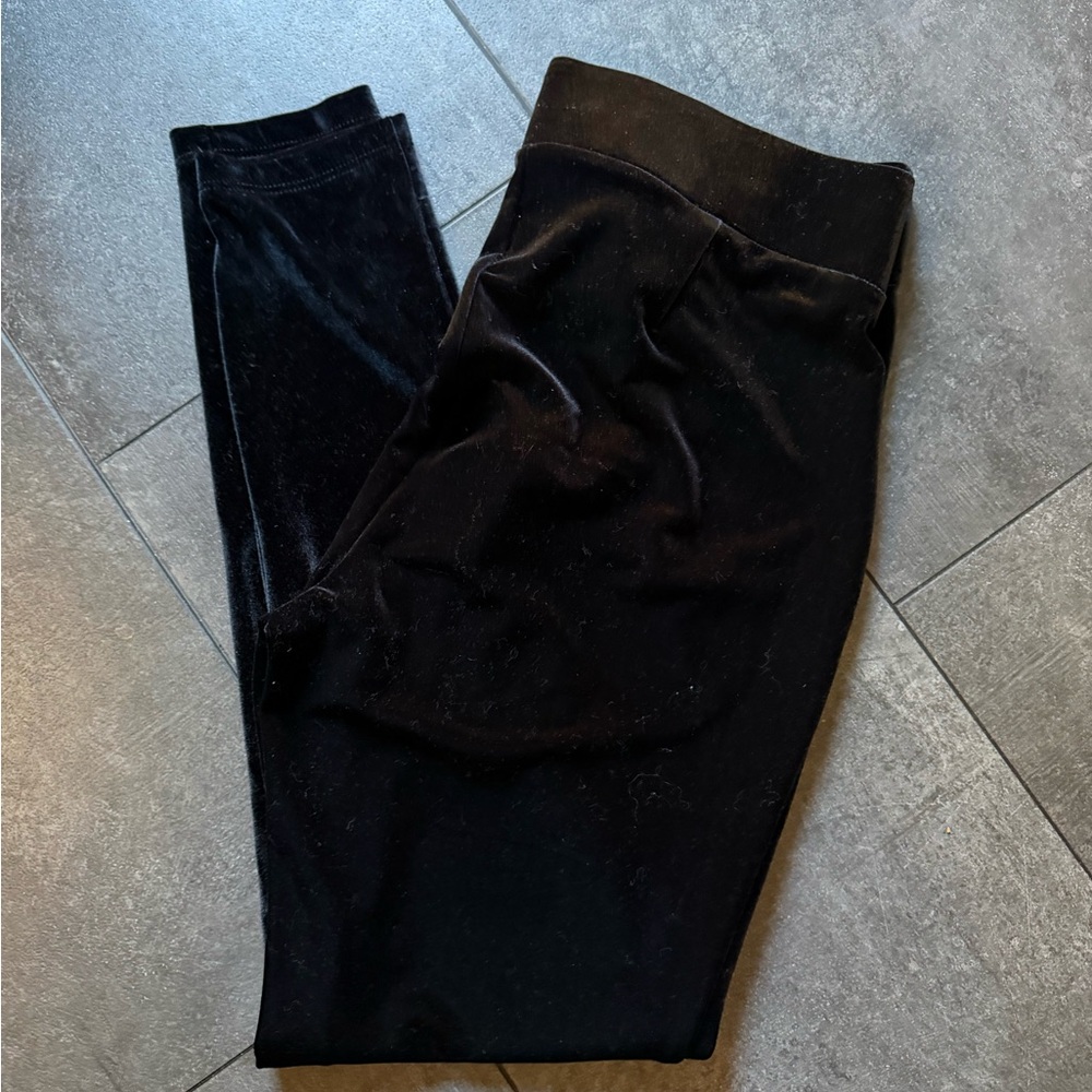 Loft Velvet Pull On Pants